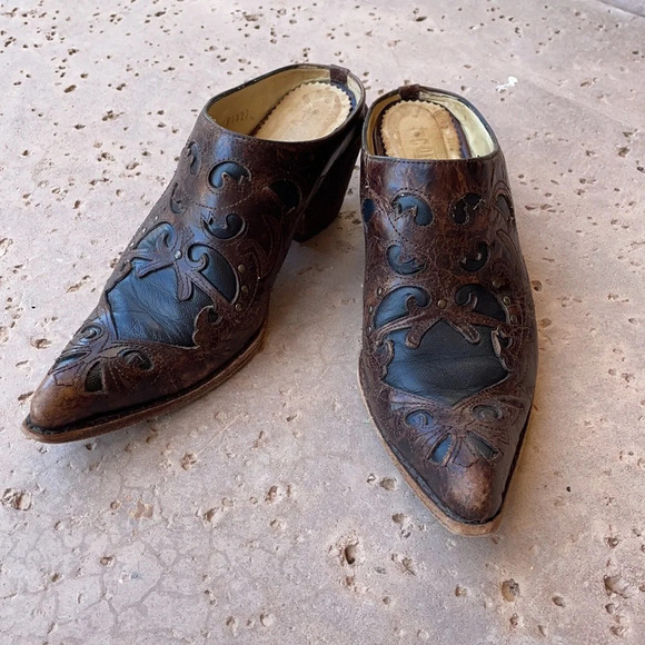 Corral Distressed Women's slip-on boots Size 6 - Picture 3 of 13